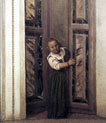 girl in the doorway